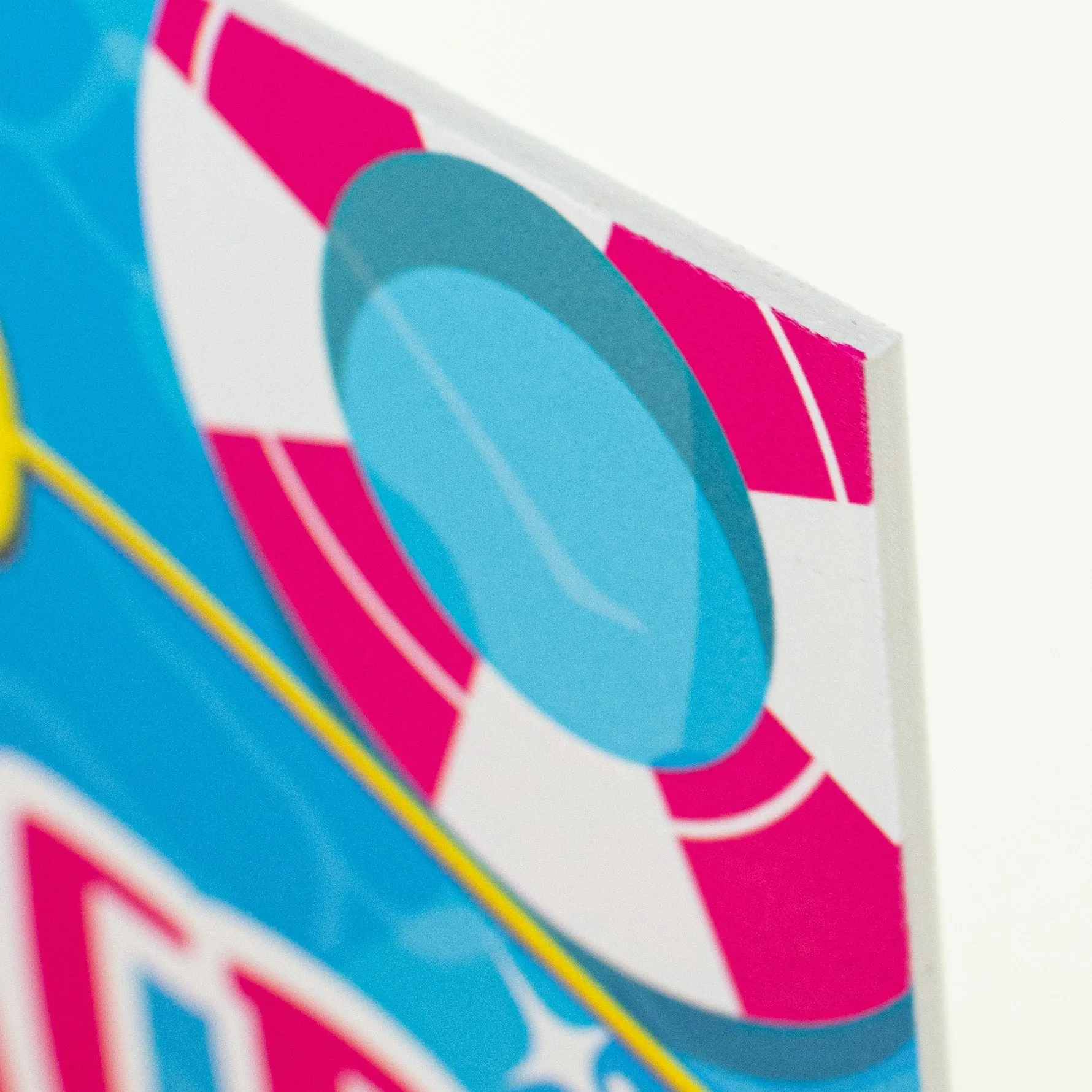 11" Waterproof Sign: Hello Summer Beach