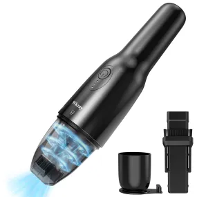 17KPa Suction Handheld Vacuum Cordless - Mini Vacuum Cleaner USB Charging Easy Cleaning with Brushless Motor - Portable Hand Vacuum with 2 HEPA Filters for Home Car Dorm Couch Carpet Stairs Dust Hair