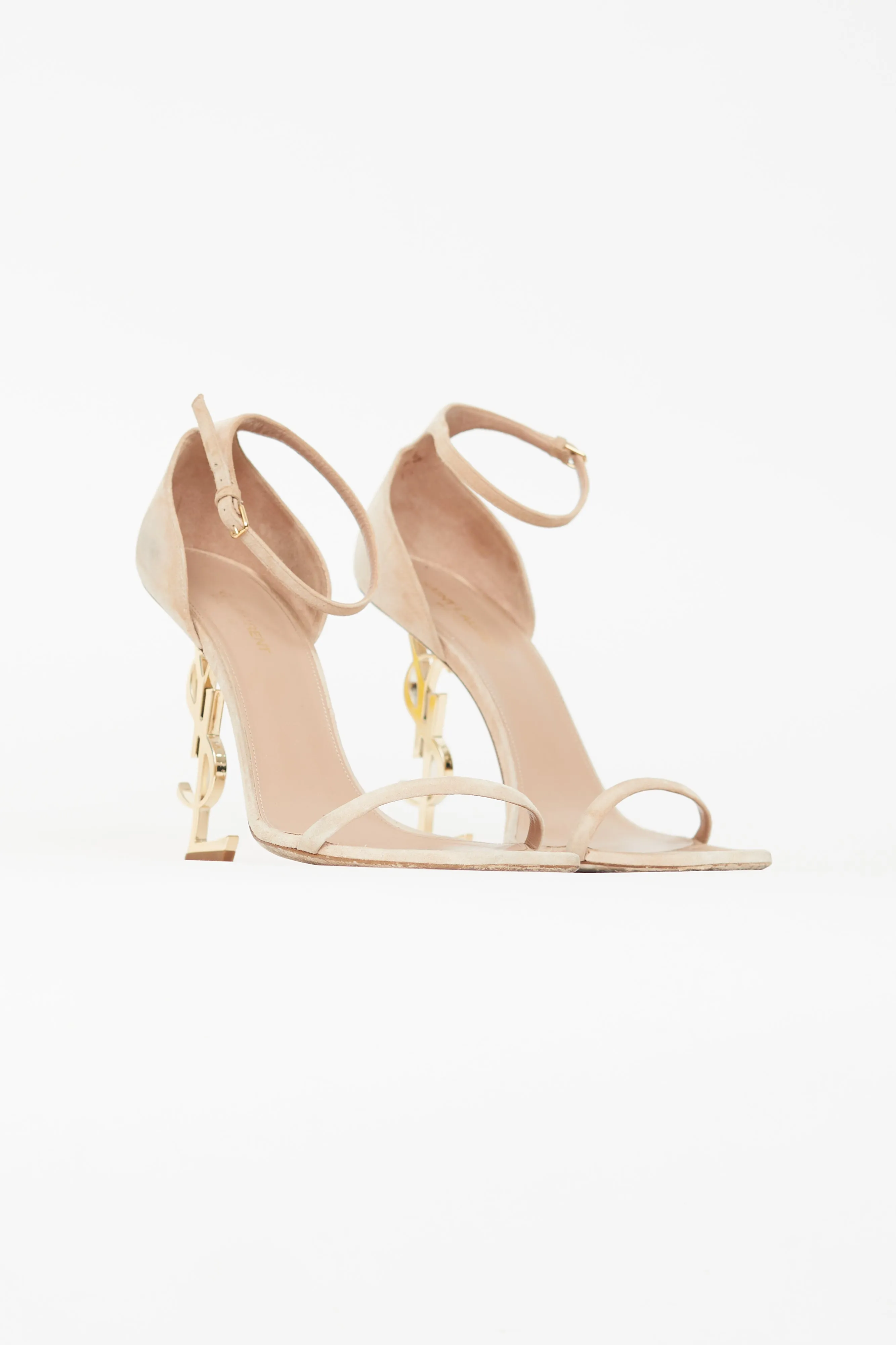 Beige Opyum 110 Logo Sandal