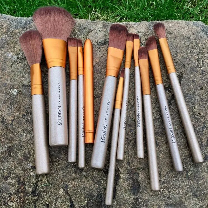 [BIG SALE] 12 Piece Set NAKED3 Power Makeup Brushes