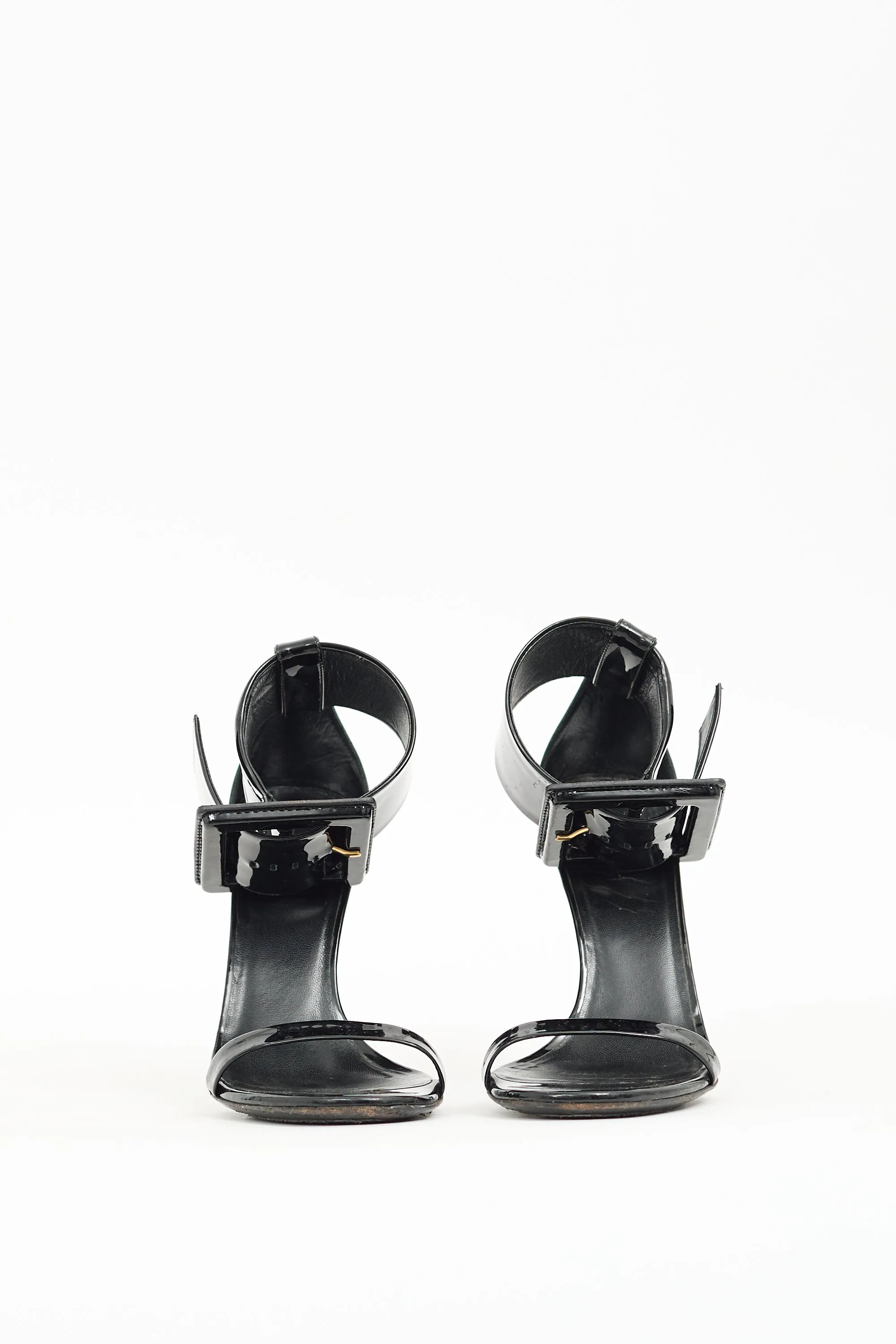 Black Patent Leather Victoire Sandal