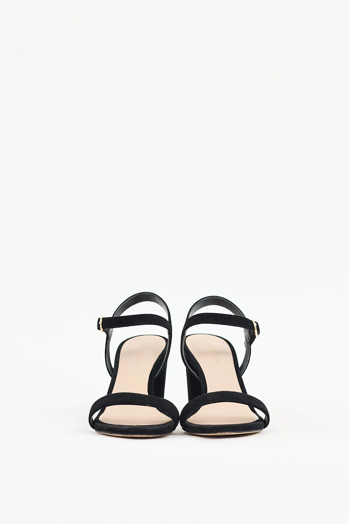 Black Suede Tibby Sandal