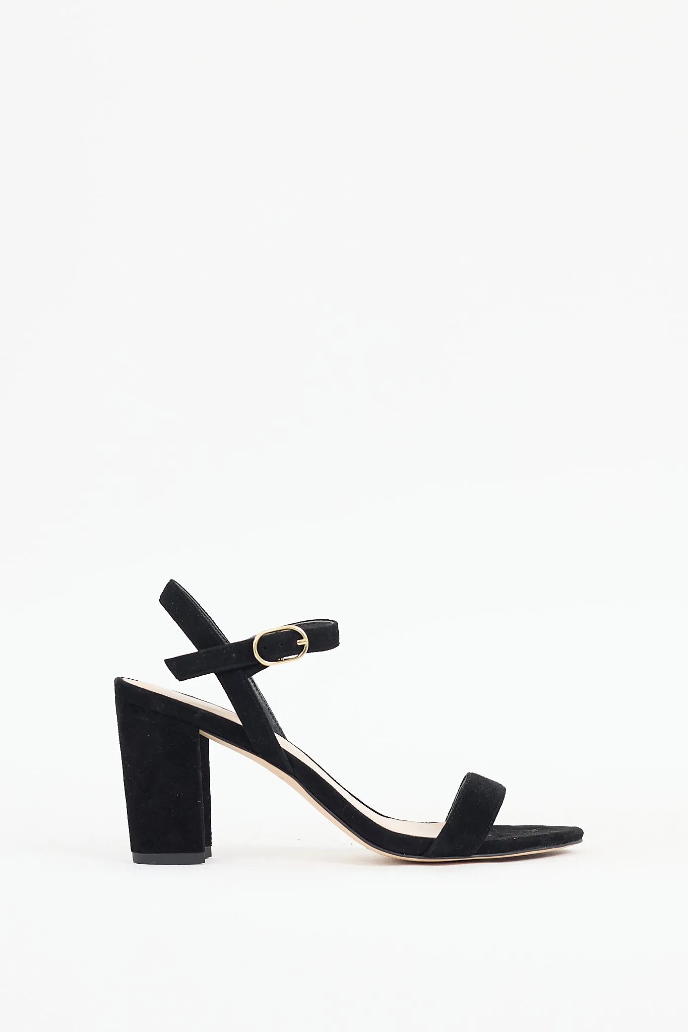 Black Suede Tibby Sandal