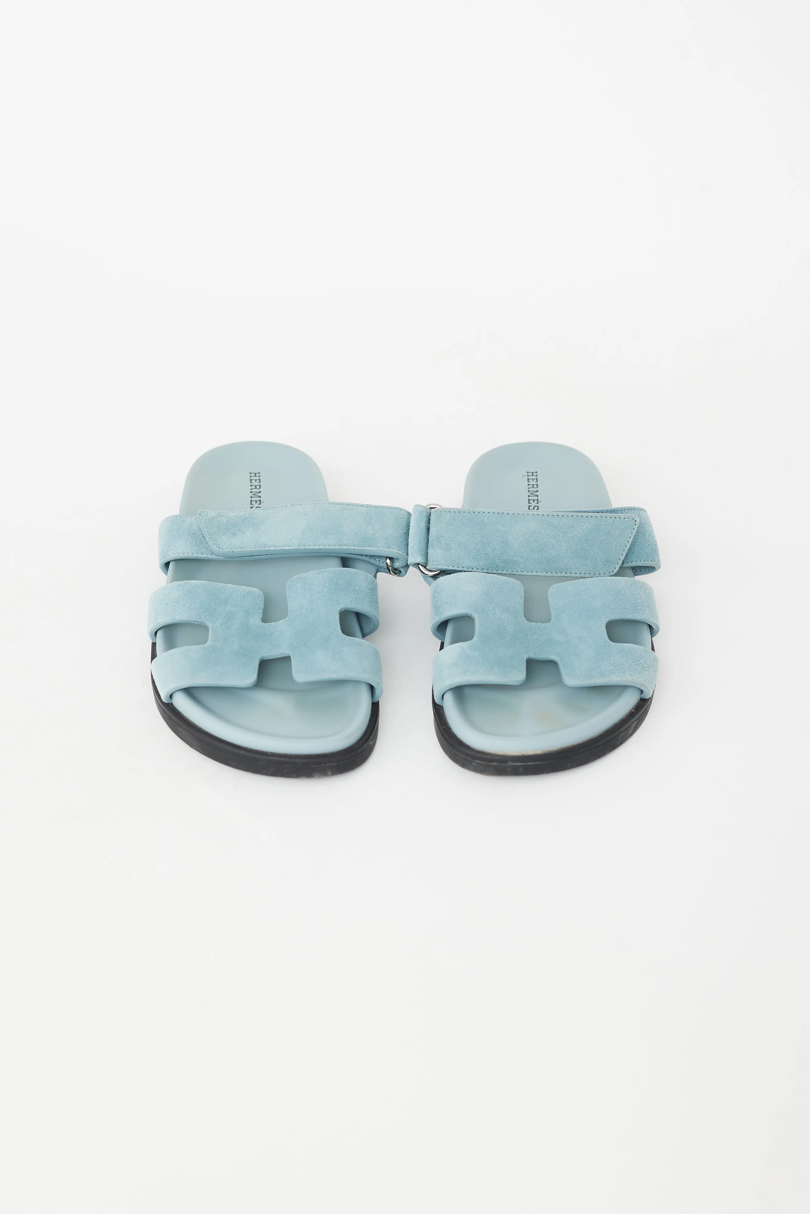 Blue Suede Chypre Sandal
