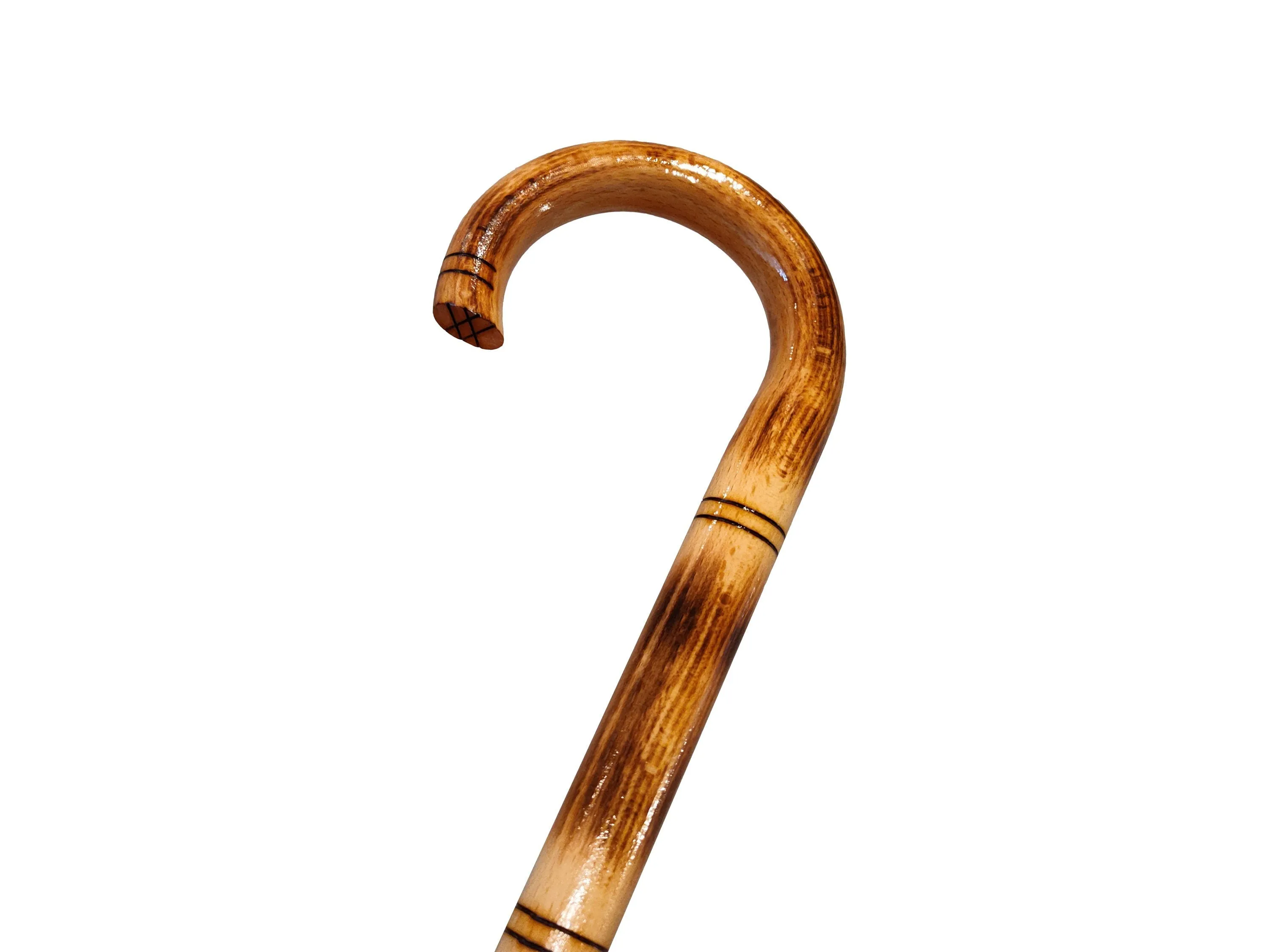 Classic walking stick, Retro wooden cane, Minimalist and lightweight walking cane, Handmade cane for man/woman, Sturdy walking stick of wood