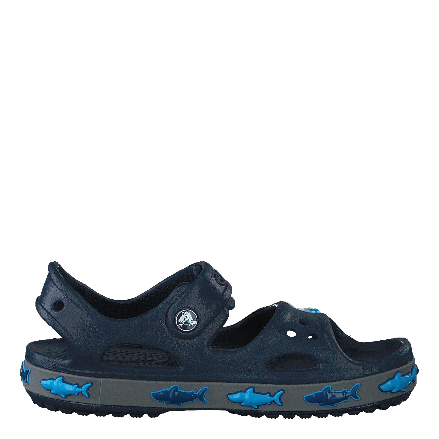Crocs Fl Shark Band Sandal B Navy