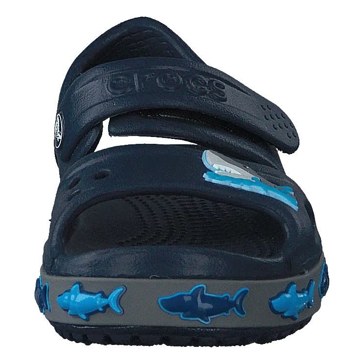 Crocs Fl Shark Band Sandal B Navy