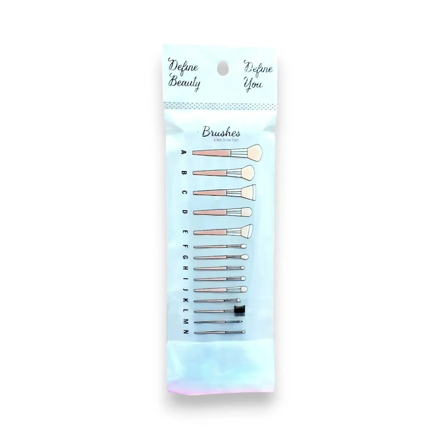Define Cosmetics 6-Piece Makeup Brush Set