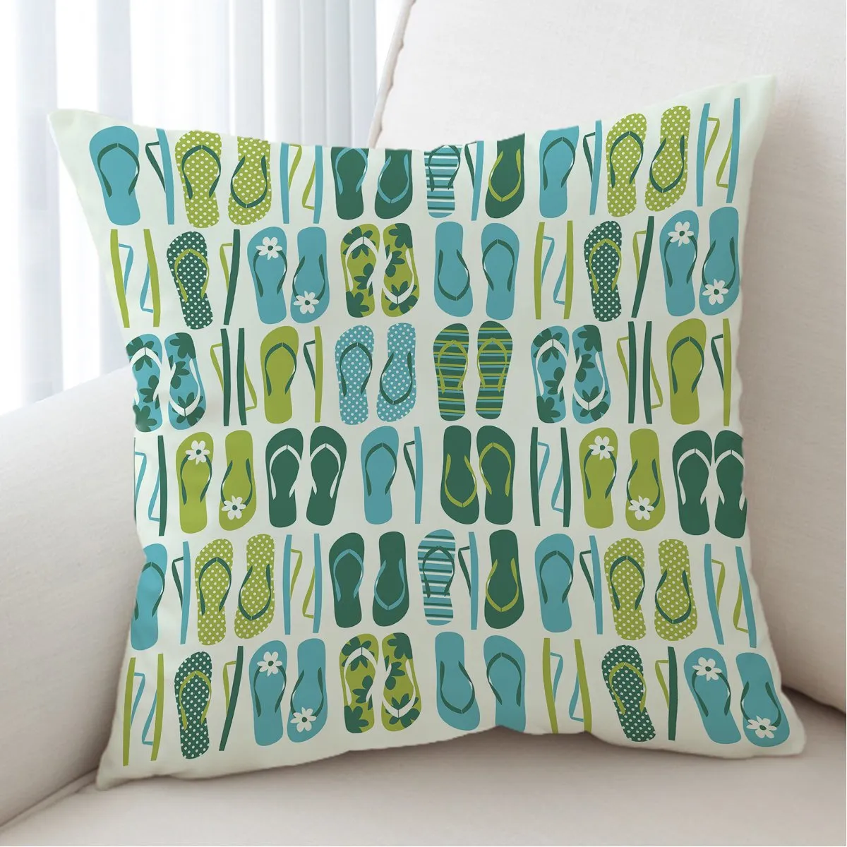 Flip Flop Frenzy Tablecloth