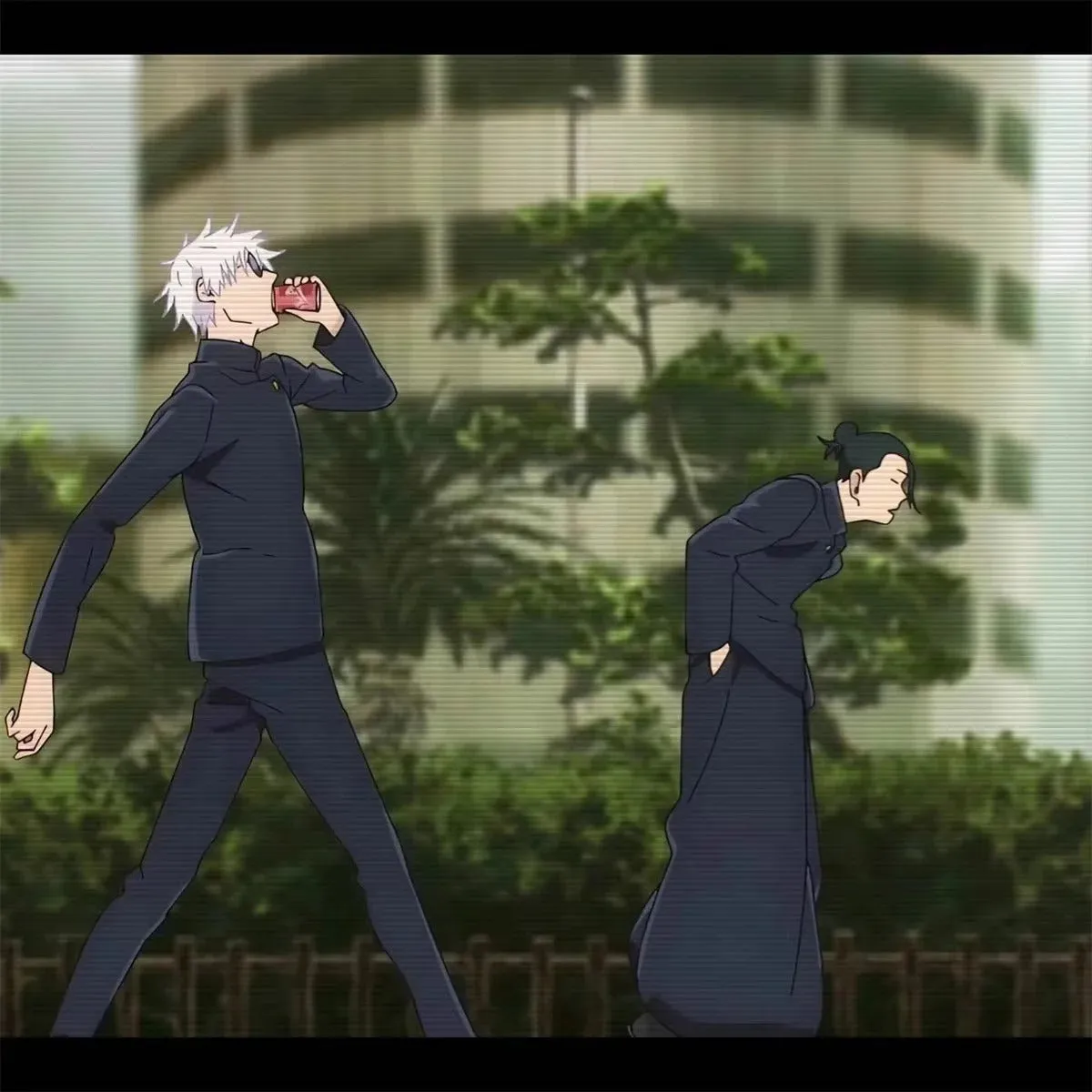 Gojo Satoru & Geto Suguru Walking Funny Cute Action Figures Jujutsu Kaisen Anime & Manga
