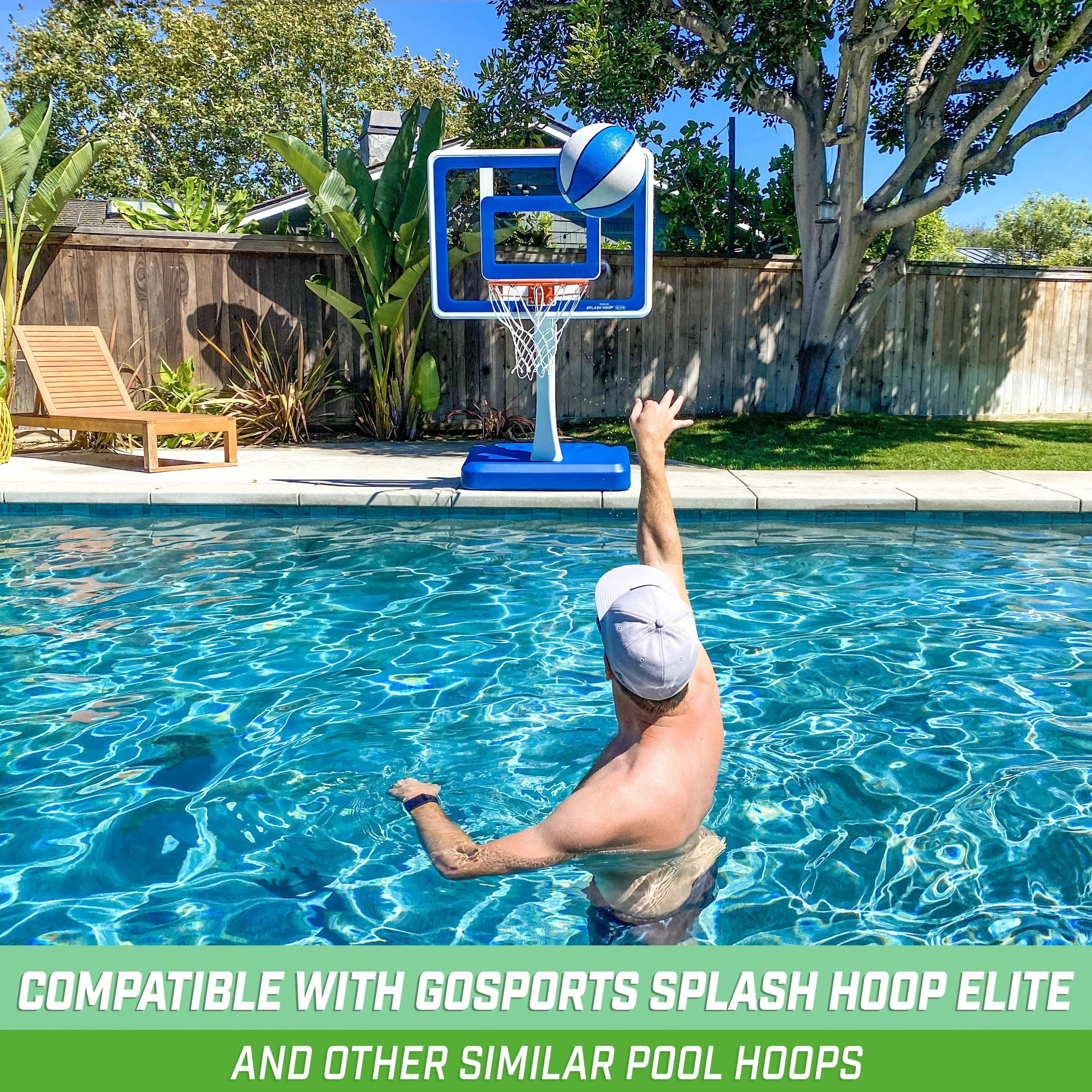 GoSports Water Basketball 2-Pack - Size 6 (9")
