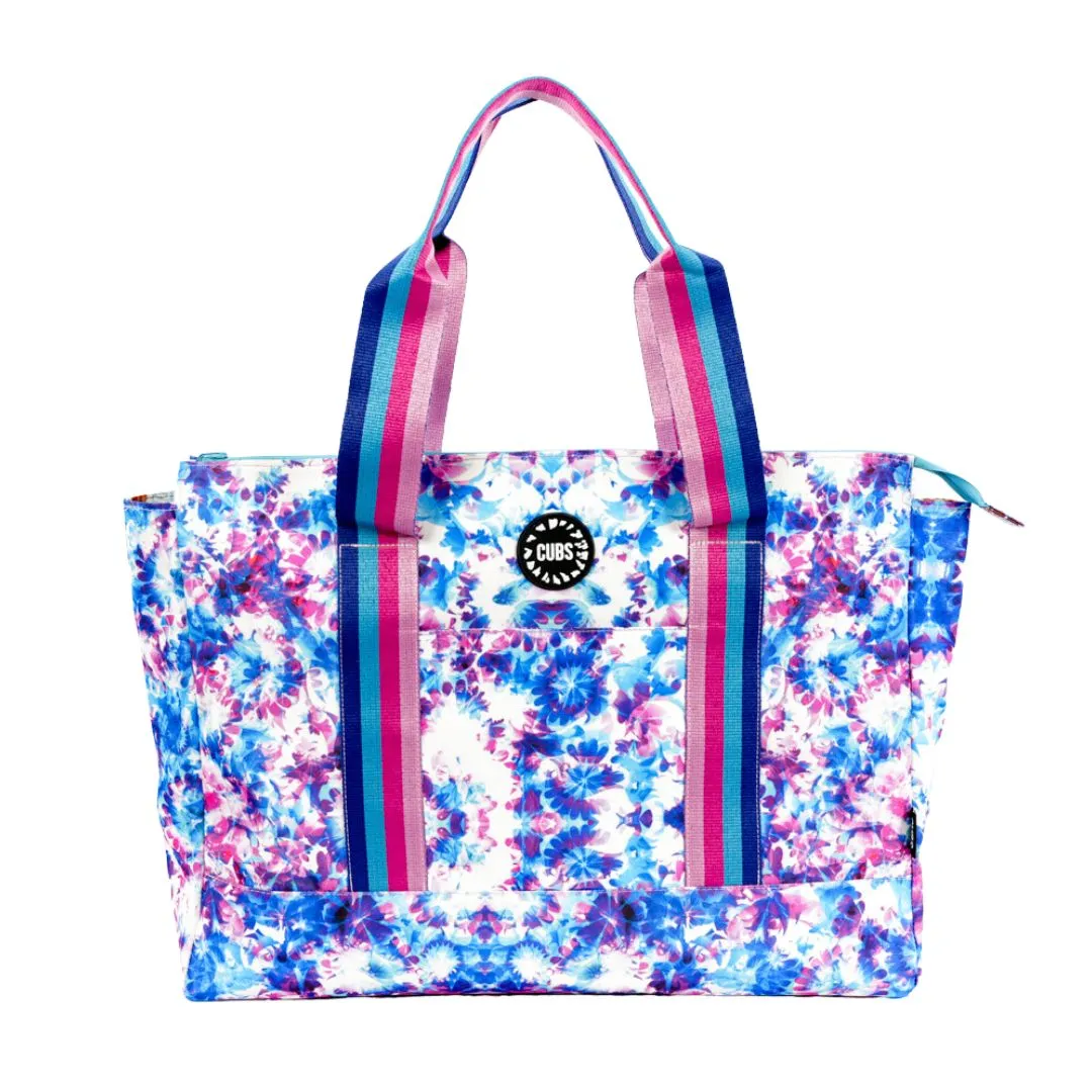 Ice Cream & Blue Water Double face Tote Bag