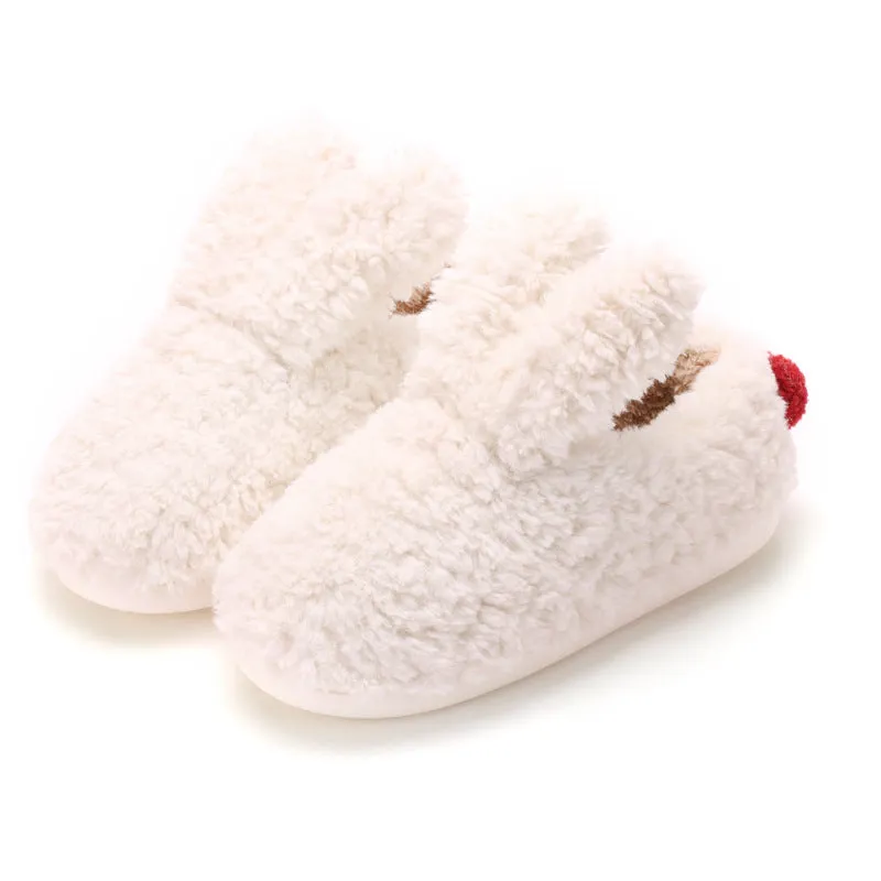 Kawaii Bunny Ears Plush Slippers