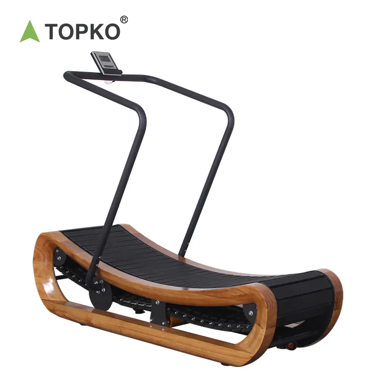 Lightweight Wooden Unpowered Treadmill