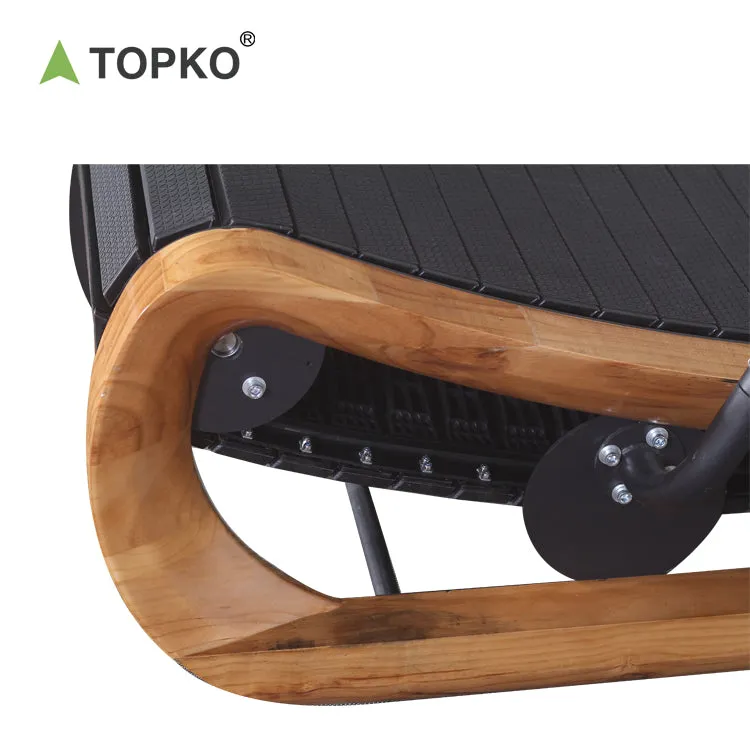 Lightweight Wooden Unpowered Treadmill