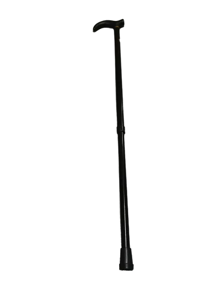 Metal WALKING STICK Travel Extendable Pole Compact Adjustable Lightweight