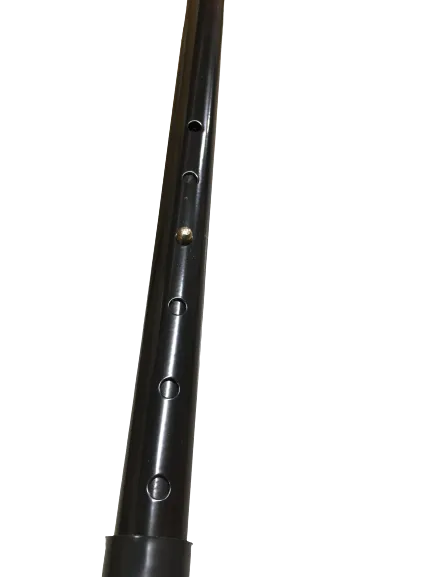 Metal WALKING STICK Travel Extendable Pole Compact Adjustable Lightweight