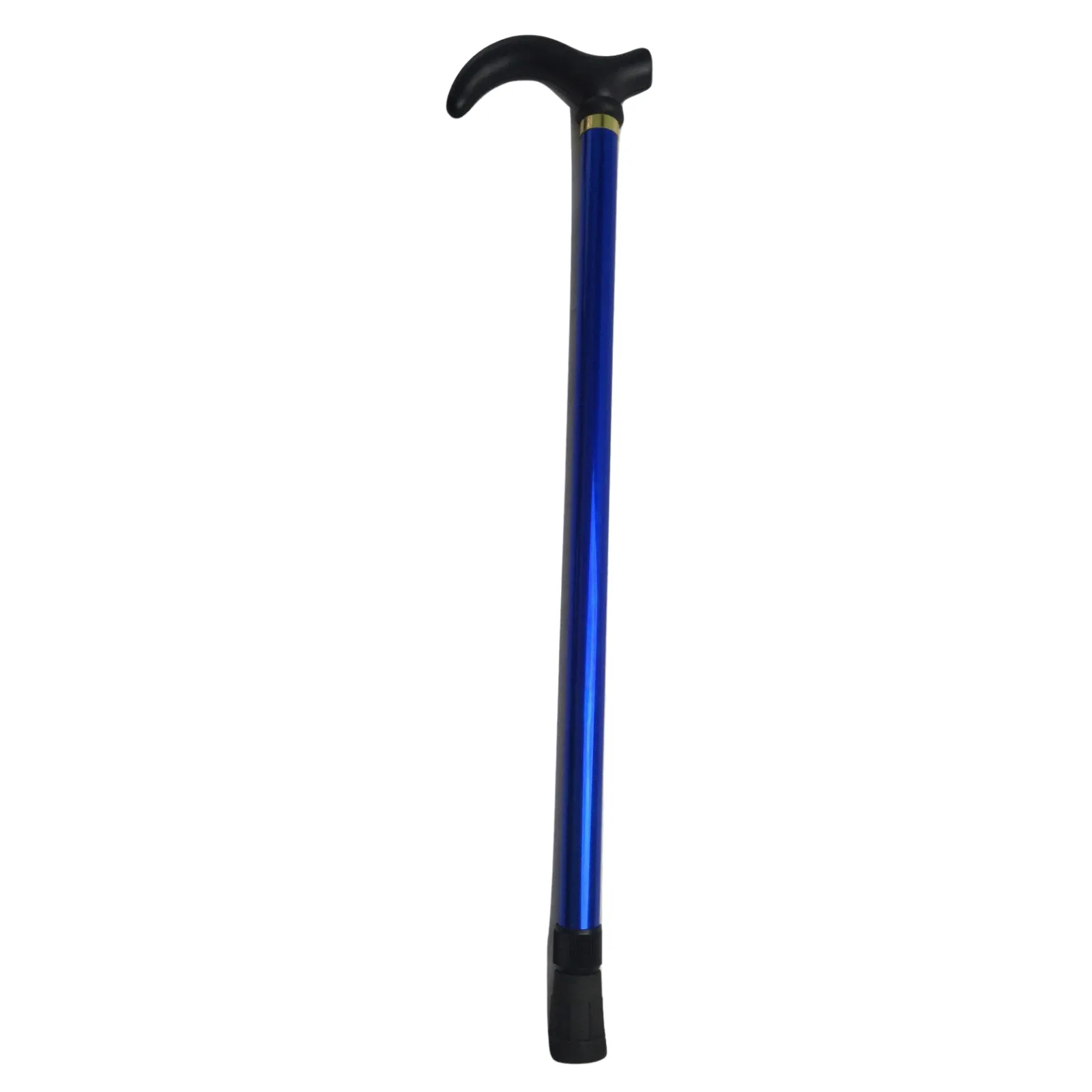 Metal WALKING STICK Travel Extendable Pole Compact Adjustable Lightweight