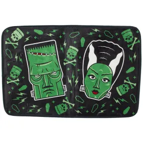 Monster And Bride Bath Mat