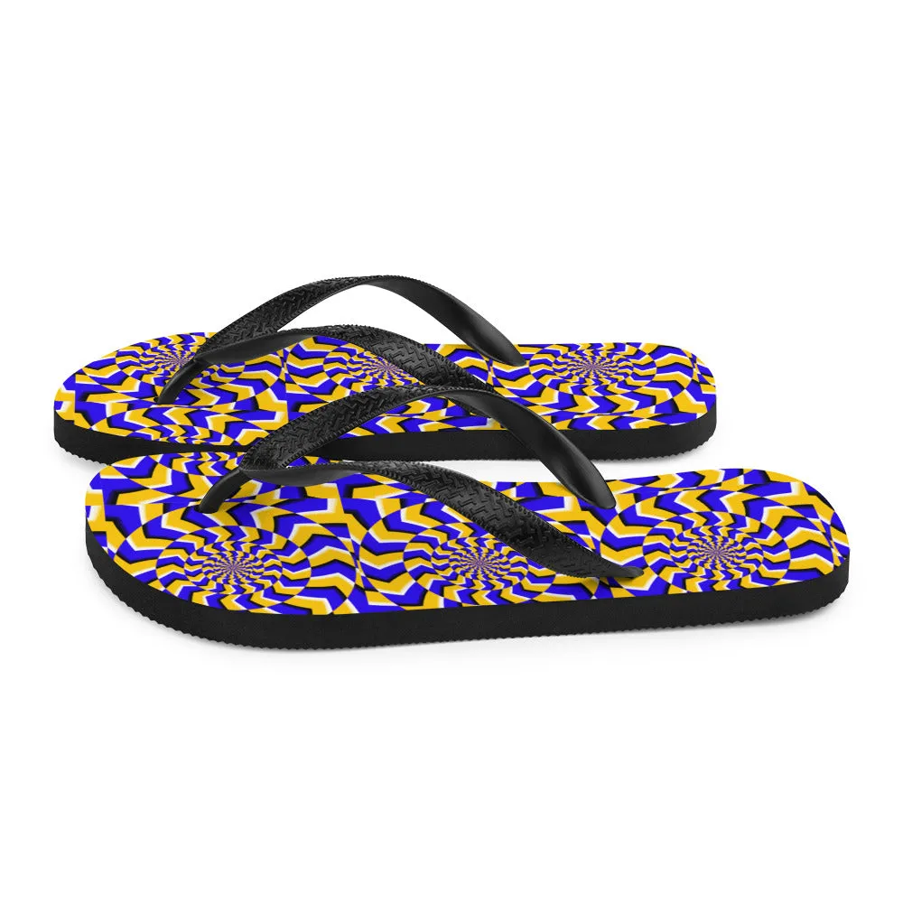 Psychedelic Flip-Flops