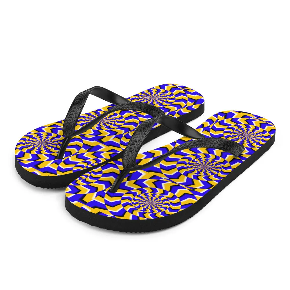 Psychedelic Flip-Flops