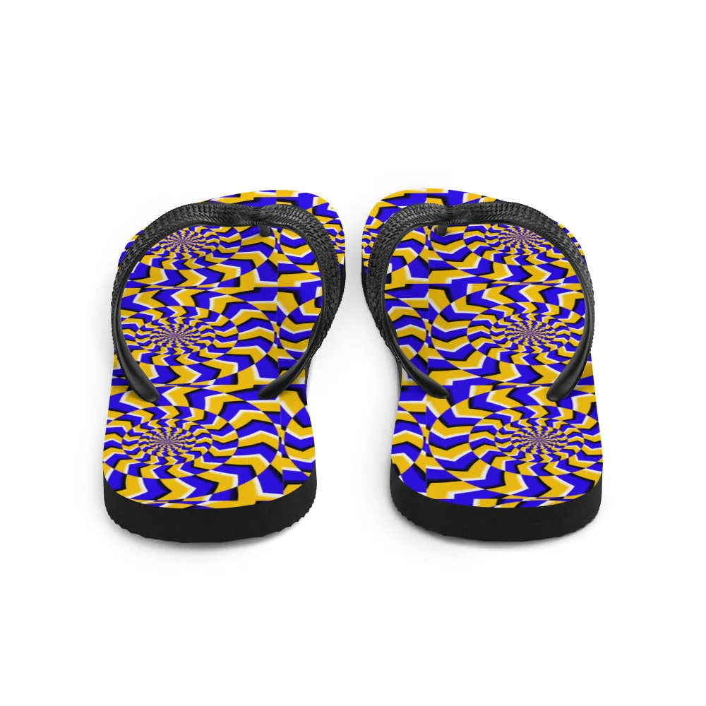 Psychedelic Flip-Flops
