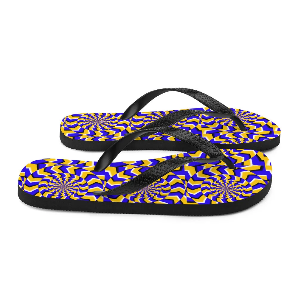 Psychedelic Flip-Flops