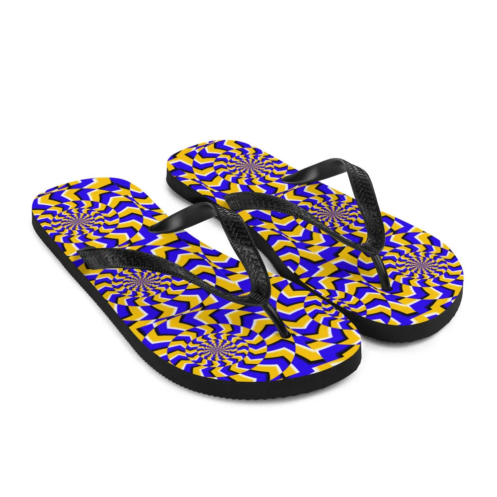 Psychedelic Flip-Flops