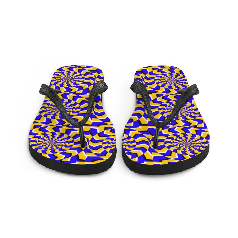 Psychedelic Flip-Flops
