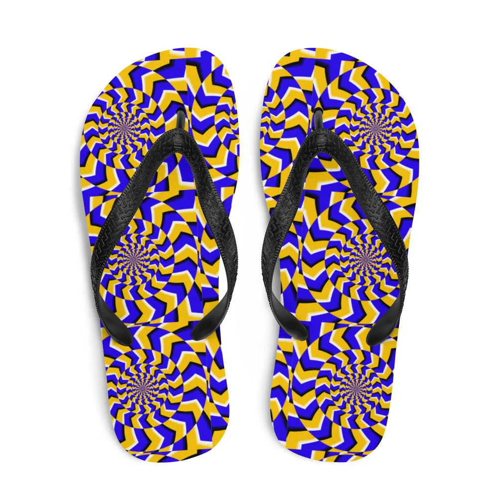Psychedelic Flip-Flops