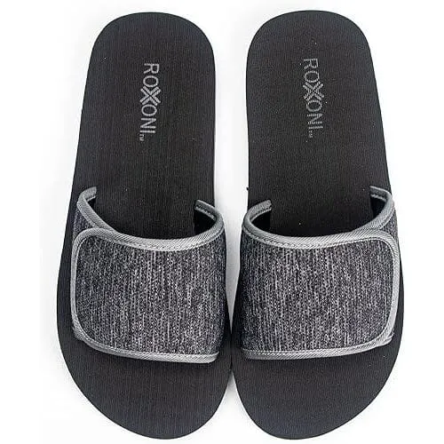 Roxoni Boys and Men's Open Toe Slipper Sandals for Indoor/Outdoor Fashion Father and Son Matching Slippers