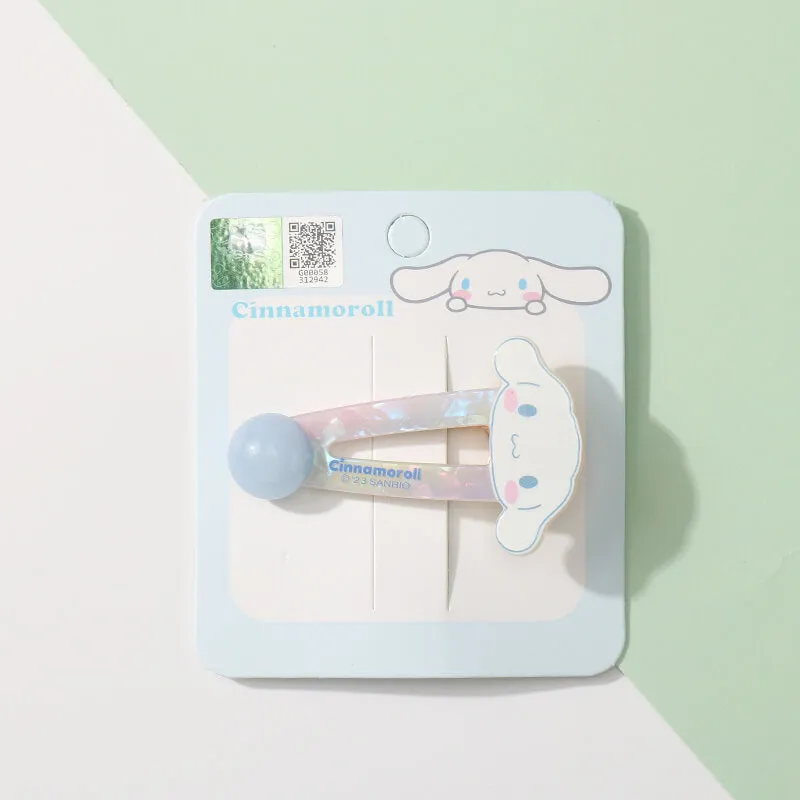Sanrio Laser Acrylic Hair Clip