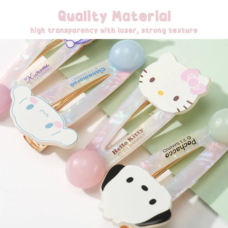 Sanrio Laser Acrylic Hair Clip