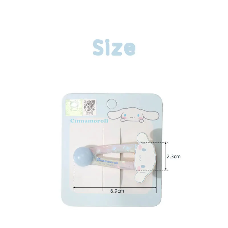 Sanrio Laser Acrylic Hair Clip