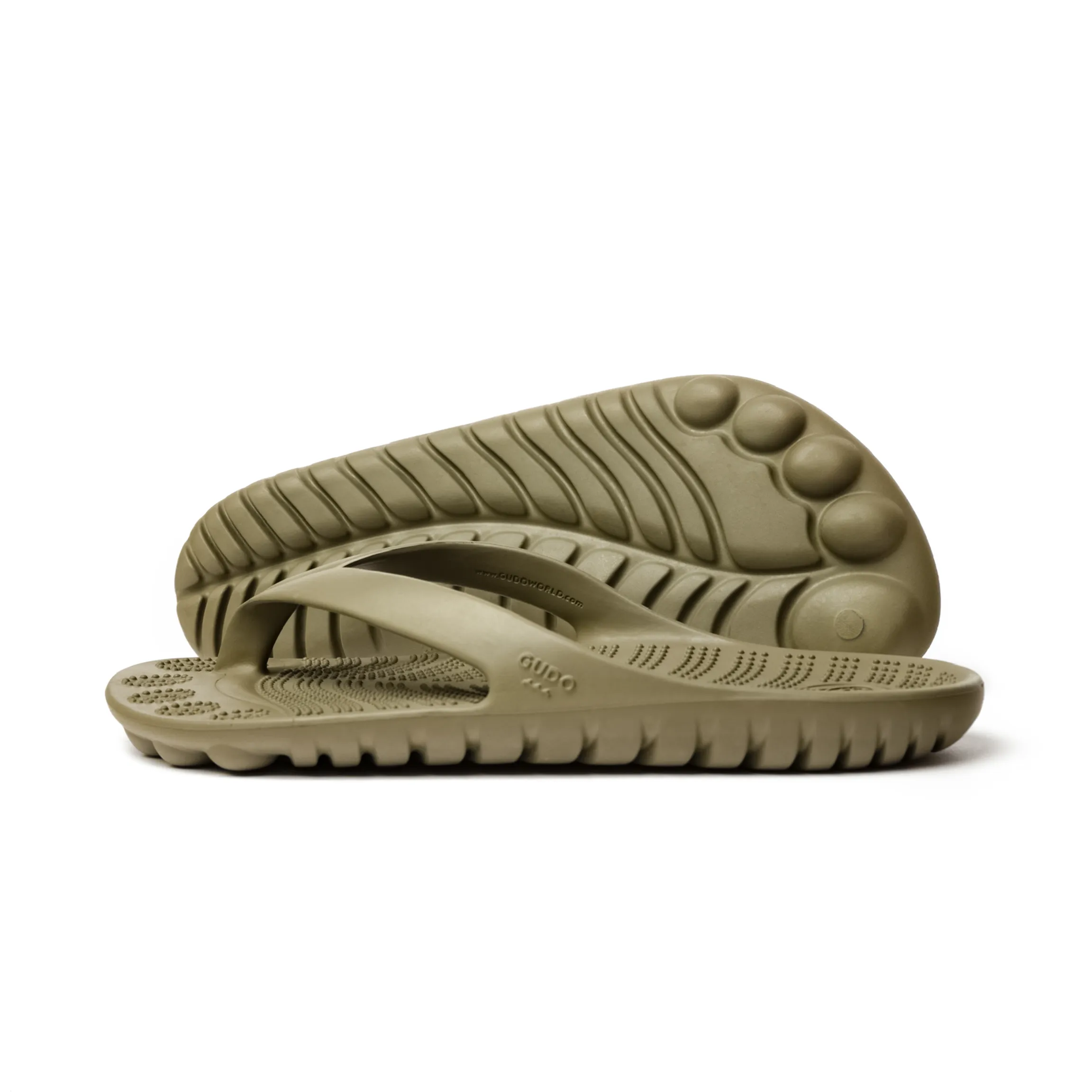 Seaweed Green Flip-Flops   Drybag