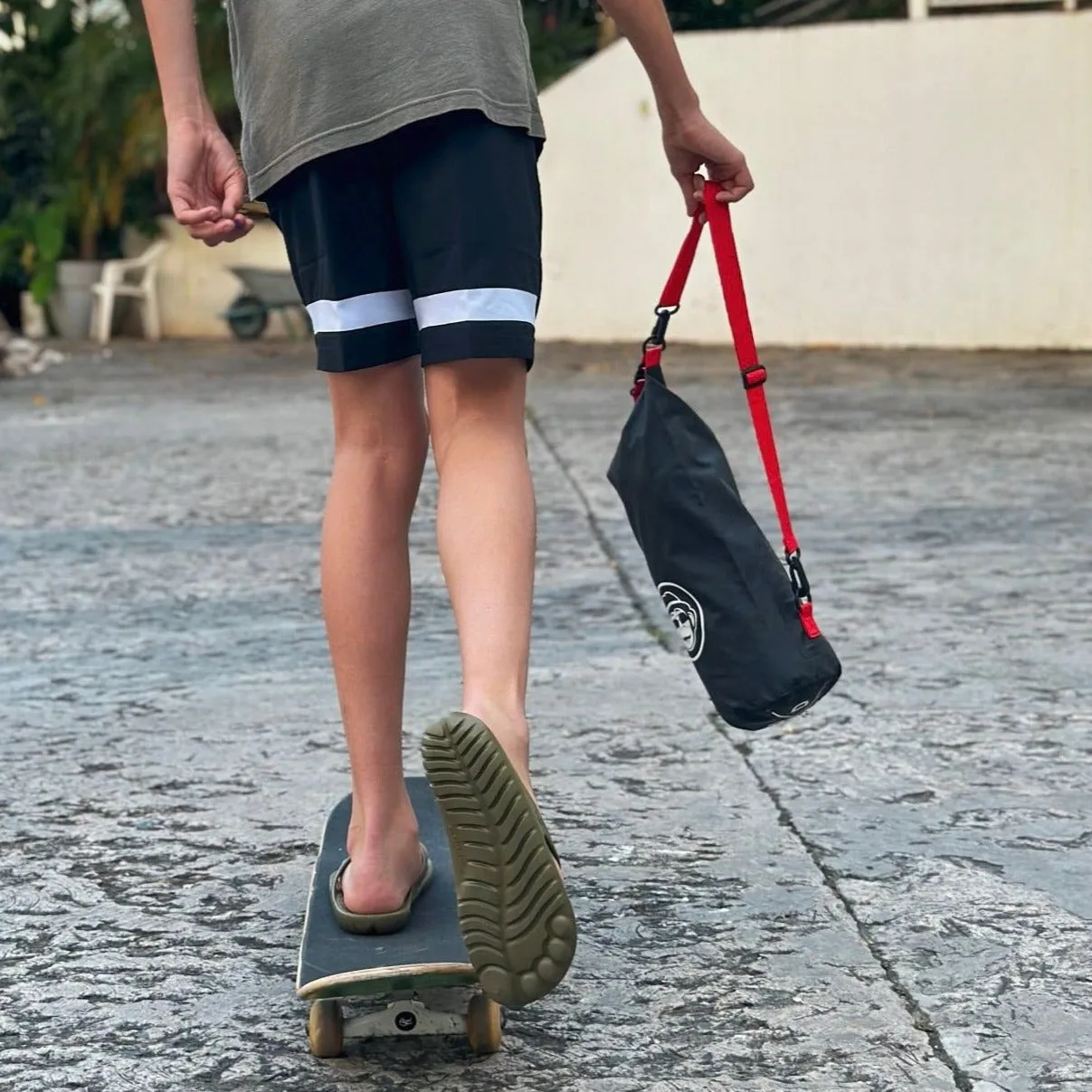 Seaweed Green Flip-Flops   Drybag
