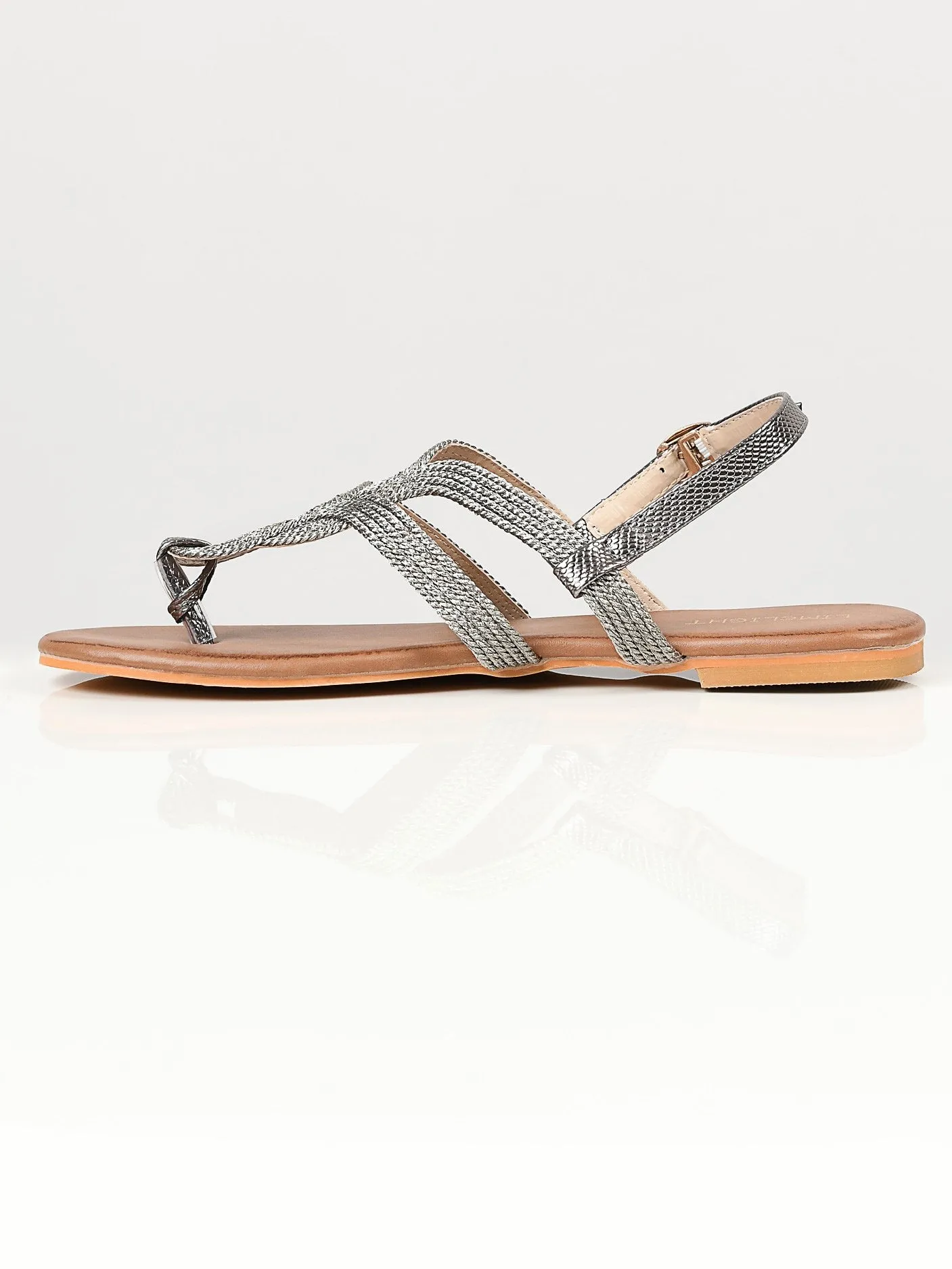 Shimmery Sandals - Silver
