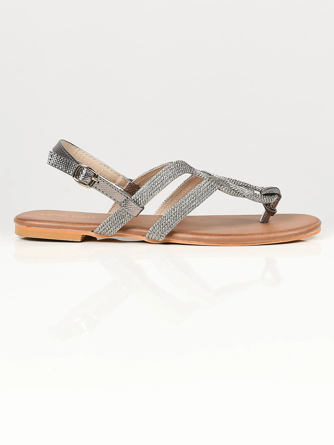 Shimmery Sandals - Silver