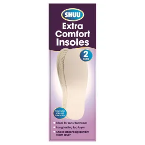 Shuu Extra Comfort Insoles (in Pairs)