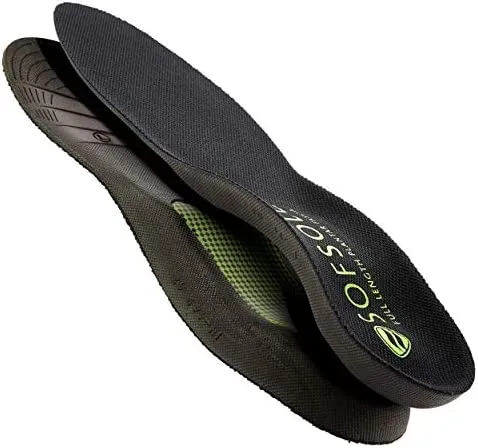 Sof Sole Unisex-Adult Plantar Fascia Support Full-Length Gel Shoe Insert Insole