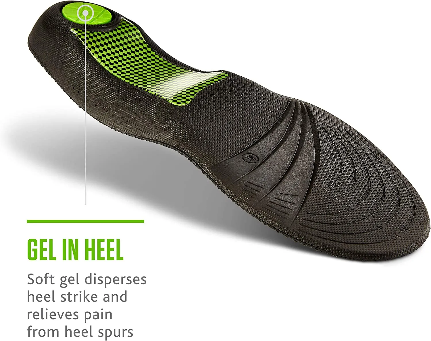 Sof Sole Unisex-Adult Plantar Fascia Support Full-Length Gel Shoe Insert Insole