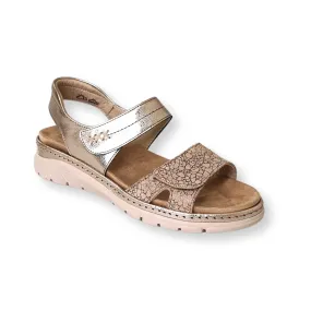 Suave Womens Sandal Manila Gold