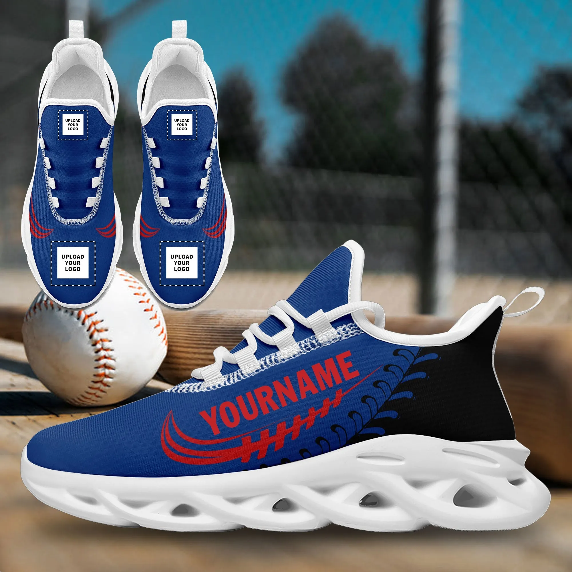 Unique Gift,Custom Blue Jersey MaxSoul Shoes and Hat Combo Offer Personalized ZH-bd0b00e0-a0