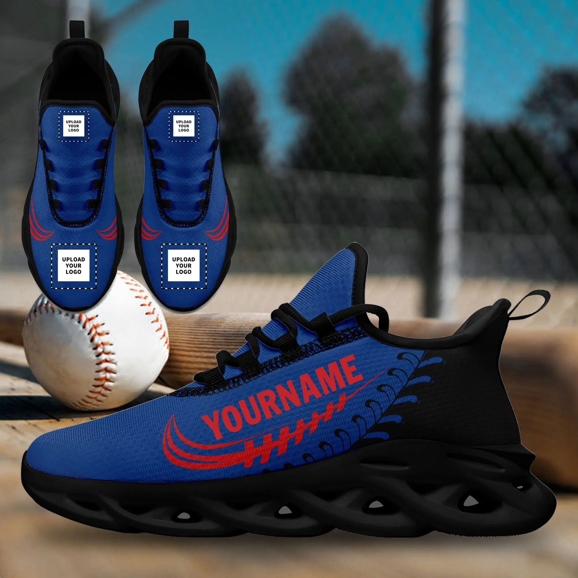 Unique Gift,Custom Blue Jersey MaxSoul Shoes and Hat Combo Offer Personalized ZH-bd0b00e0-a0