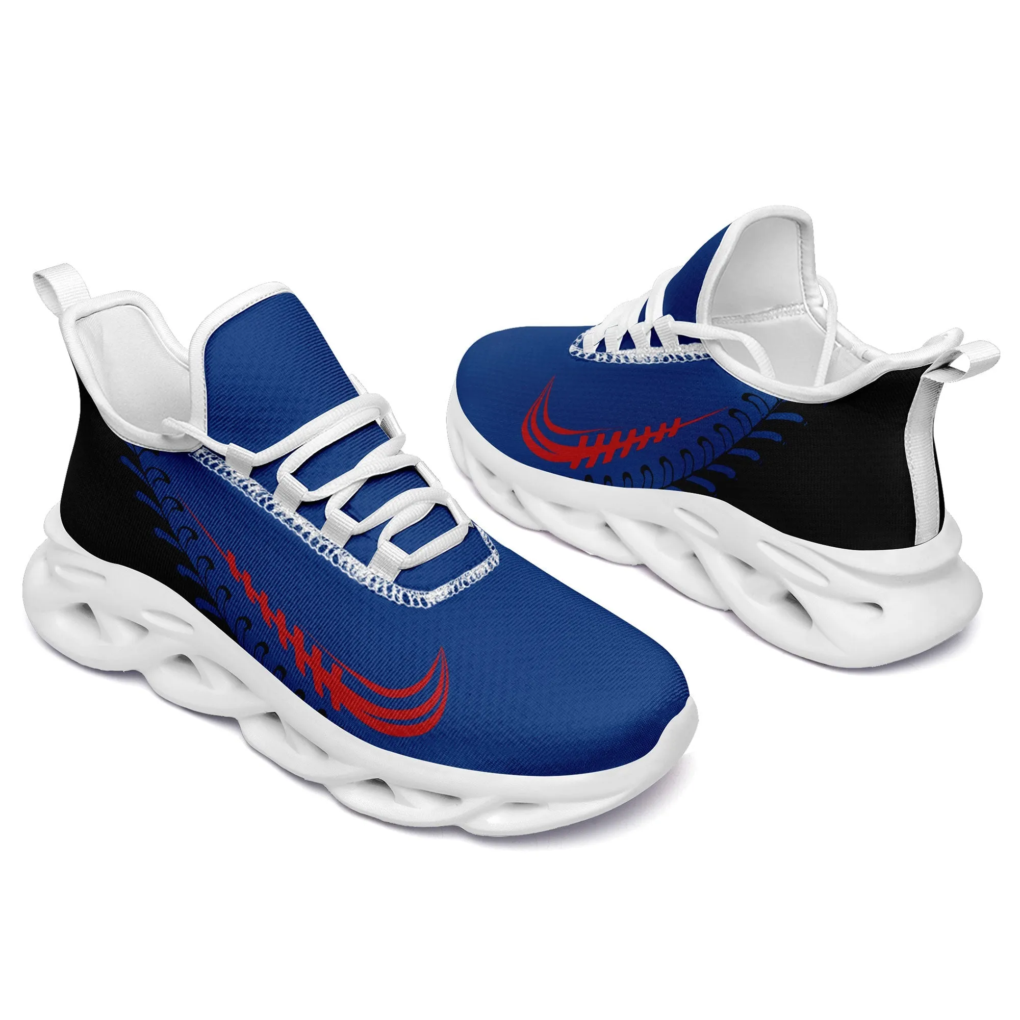Unique Gift,Custom Blue Jersey MaxSoul Shoes and Hat Combo Offer Personalized ZH-bd0b00e0-a0